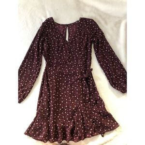 Abercrombie and Fitch faux wrap dress